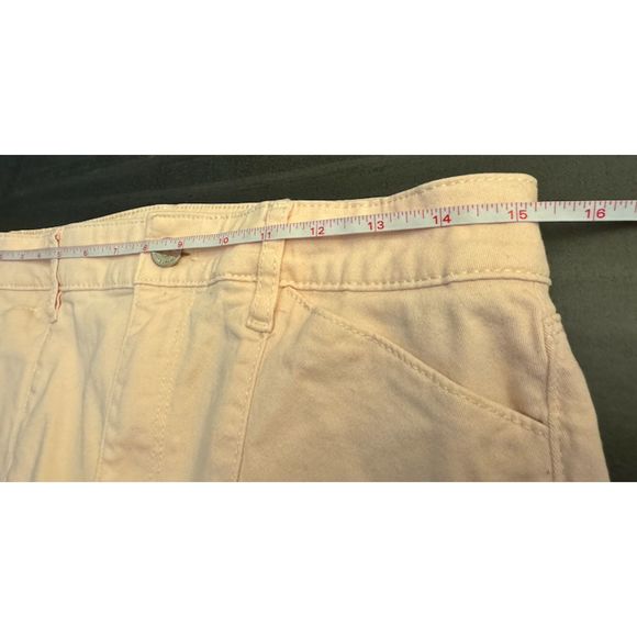 White House Black Market Skinny Cargo Pants- Baby Pink - Sz 4 - Picture 7 of 9